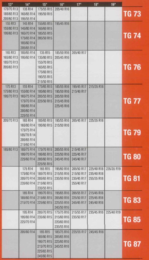 Arexocks calze neve auto TG.81