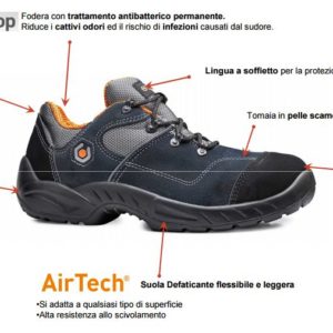 Scarpa bassa antinfortunio B155 n.41